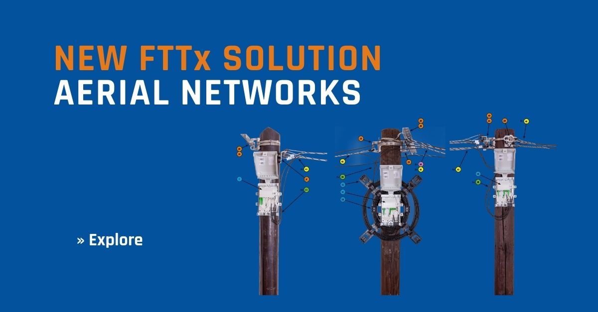 The New FTTH GPON Aerial Solution with Asymmetric Splitter Plug & Play